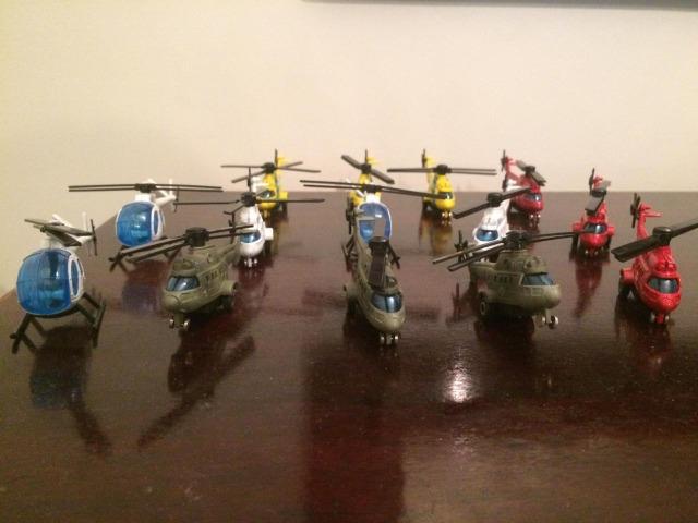Helicópteros miniatura