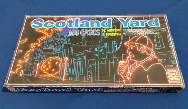 Jogo Scotland Yard Usado Anos 80