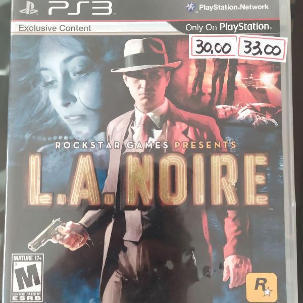 Jogo para Playstation 3 PS3 L.A. Noire