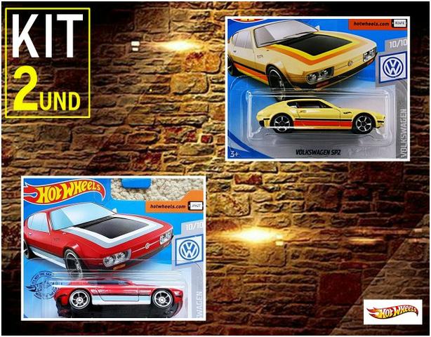 Kit 2 und Hot Wheels Volkswagen SP2, Colecionáveis,