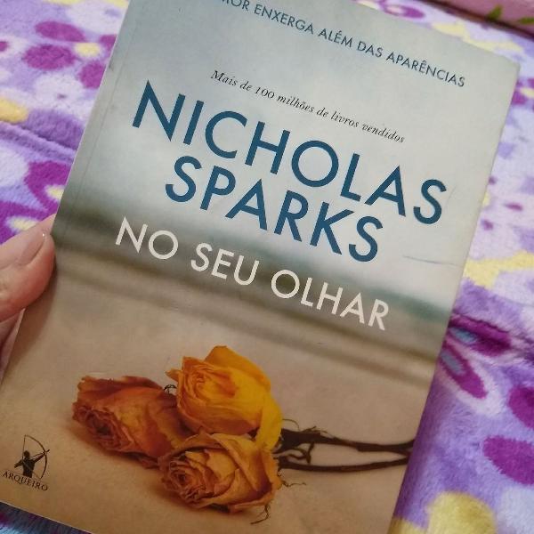 Livro " No seu olhar" do Nicholas Sparks
