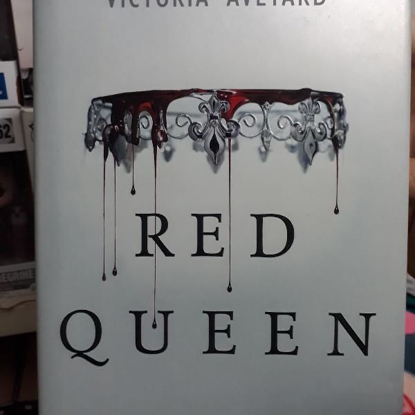 Livro Red Queen, Victoria Aveyard em Inglês (capa dura)