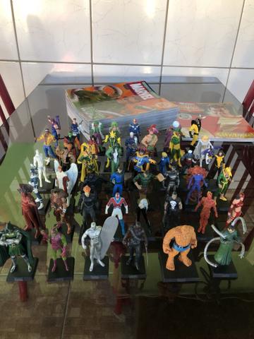 Miniaturas Marvel e DC