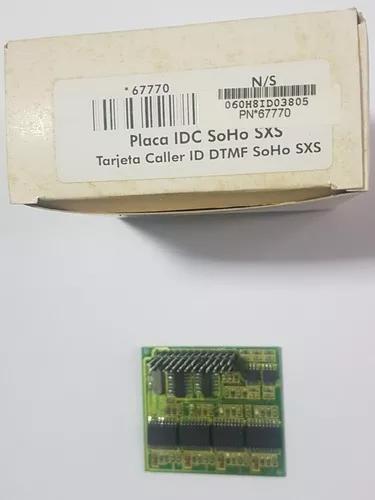 Placa Idc Identificação De Chamada Pabx Leucotron Soho +