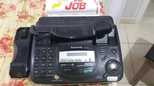 Telefone Fax Panasonic Preto Kx-ts520lx