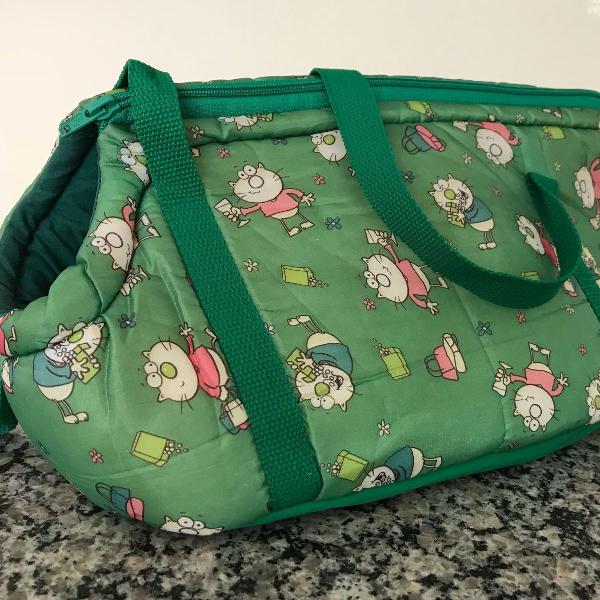 bolsa transporte para cão/gato