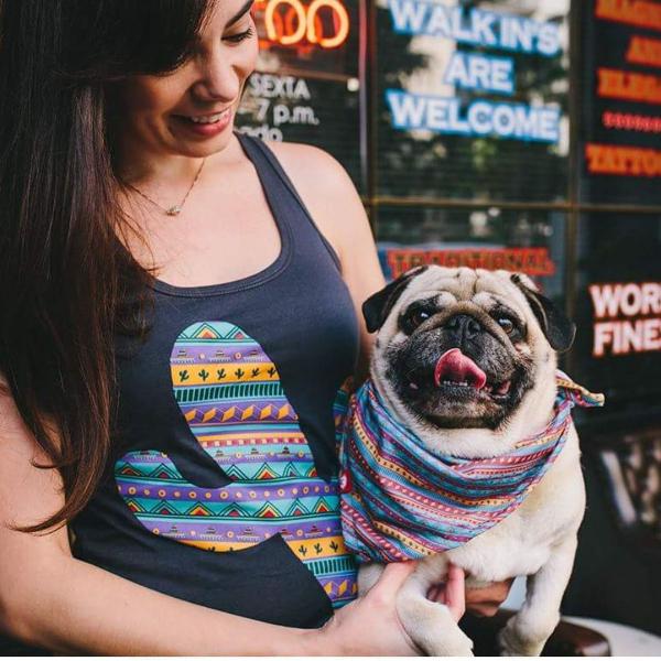camiseta + bandana: tal dono, tal pet