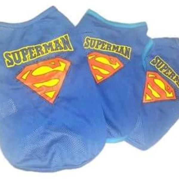 camiseta per superman todos os tamanhos