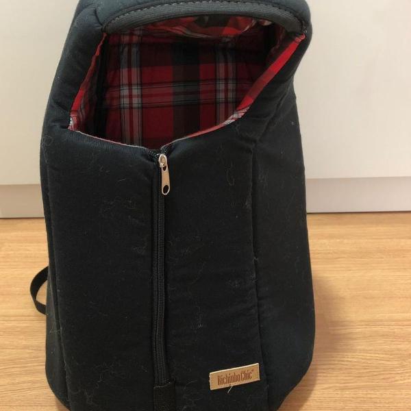 canguru para carregar cachorro ou gato