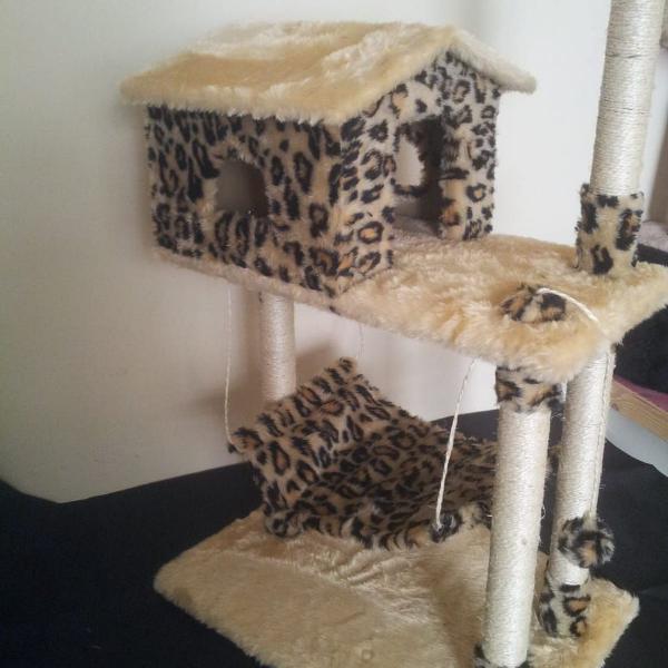 casinha com rede para gatos