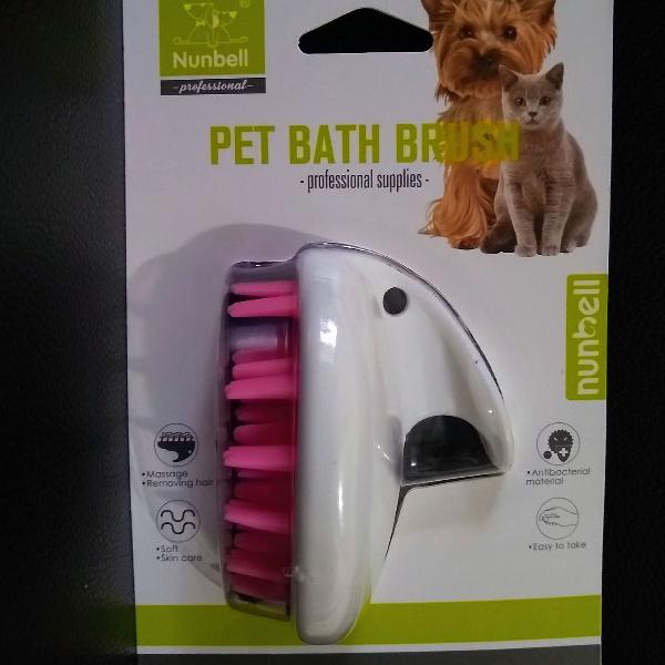 escova de banho para cães