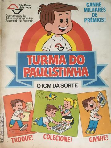 Álbum de Figurinhas Turma do Paulistinha