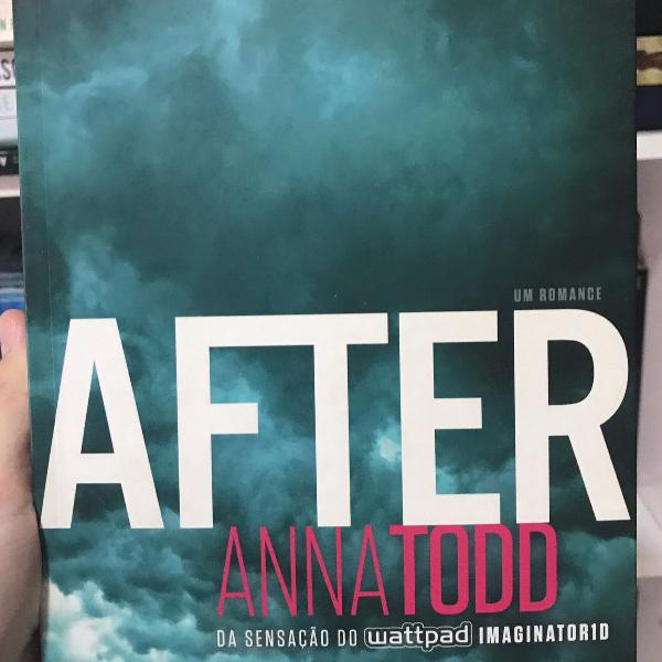 livro after anna todd 1ª edição