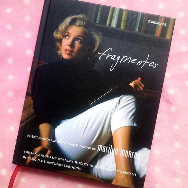 livro fragmentos - marilyn monroe