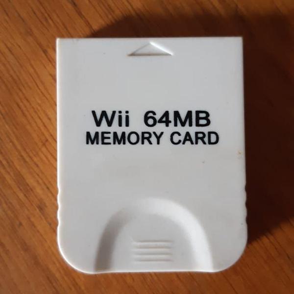 memory card p/ nintendo wii