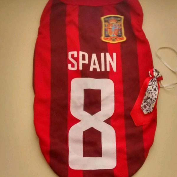 perro encantador na copa do mundo! roupinha pet