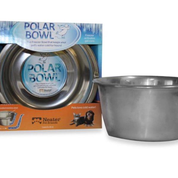 polar bowl - bebedouro térmico de inox