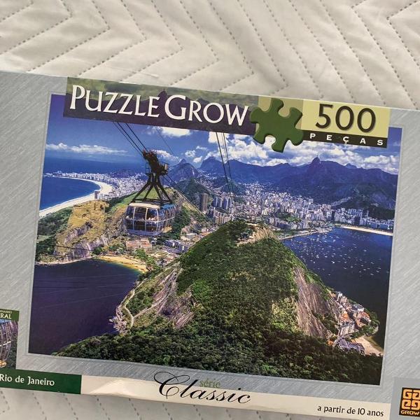 quebra-cabeça puzzle grow 500 peças