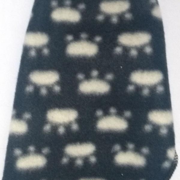 roupa de soft p/ cachorro preta n° 3
