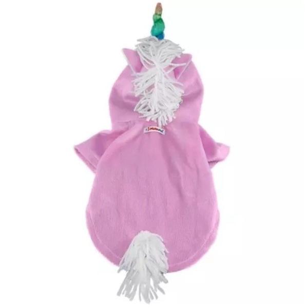 roupa para cachorro de unicórnio