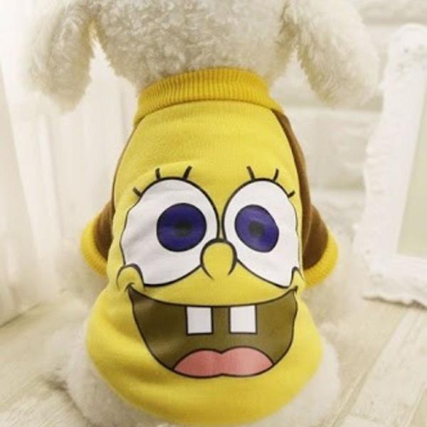 roupa pet bob esponja