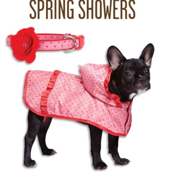 roupinha capa de chuva pet cachorro com capuz