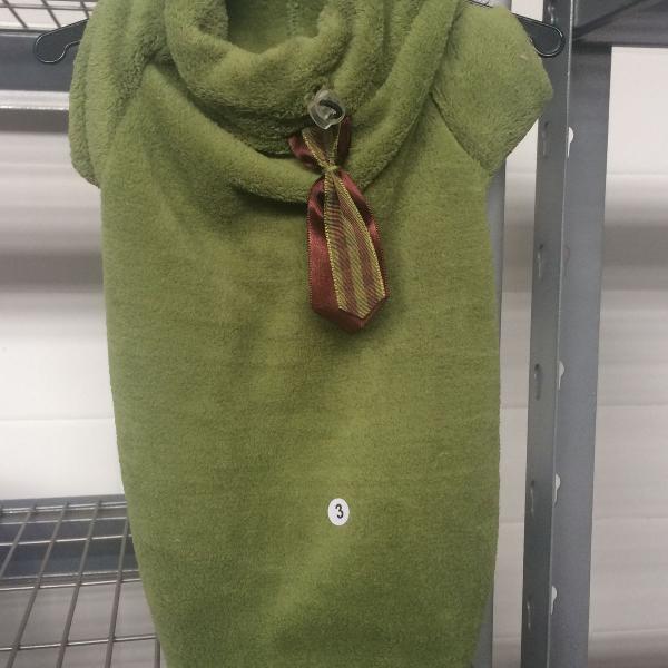 roupinha pet verde