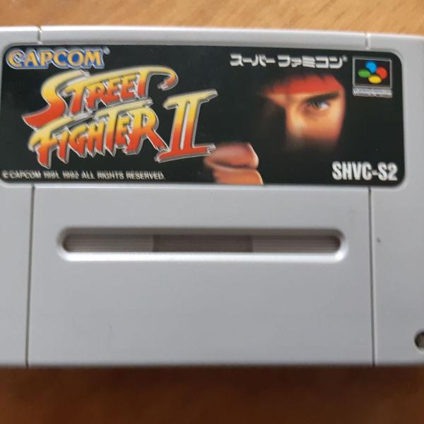 street fighter 2 - snes - super nintendo - original