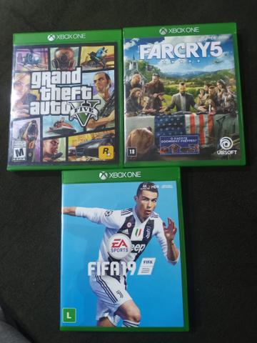 3 jogos de Xbox One perfeitos por 200 reais.