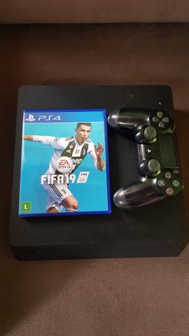 BARBADA ps4 slin com Fifa 19 novo aceito cartão