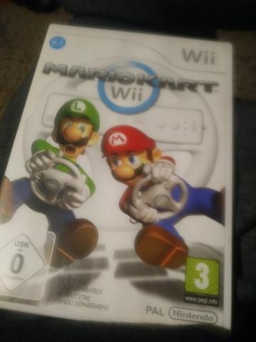 Fita MarioKart Wii + Volante