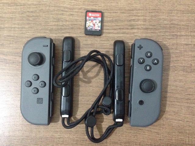 Jogo Switch e Joycons