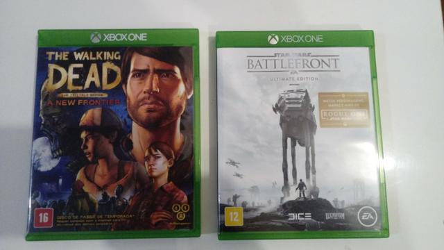 Jogos Walking Dead e Star Wars para Xbox One