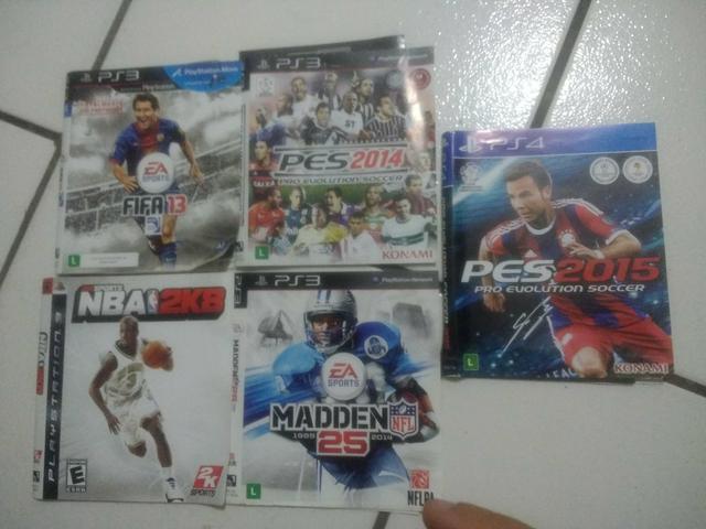 Jogos de esporte PS3 e ps4