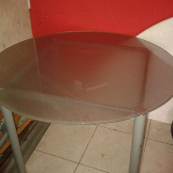 Mesa de reunião para escritório vidro