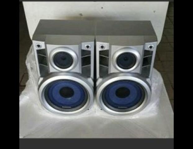 Par de caixa Panasonic