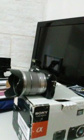 Sony nex f3 com lente  mm semi nova