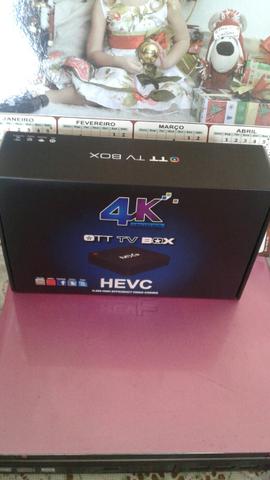 TV BOX Ultra HD 4K, para transformar TV em Smart TV, entrega