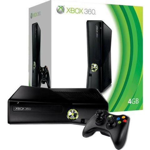 Xbox GB Slim + 1 Jogo + Kinect