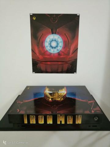Xbox One X Iron Man + Controle + 6 Super Jogos