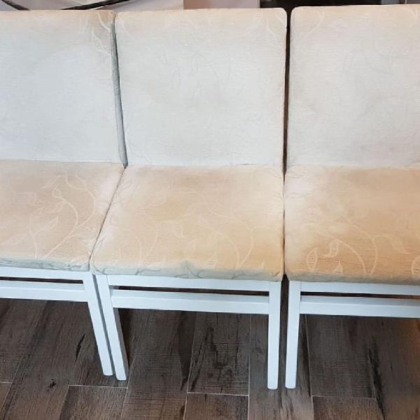 cadeiras brancas madeira de qualidade