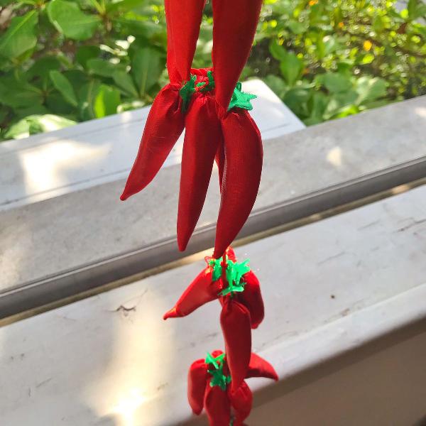 fio de pimentinhas 130 cm