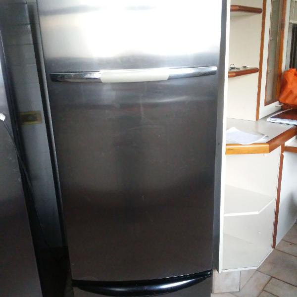 geladeira inox brastemp 360 litros