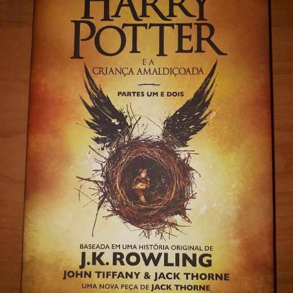 livro harry potter e a criança amaldiçoada