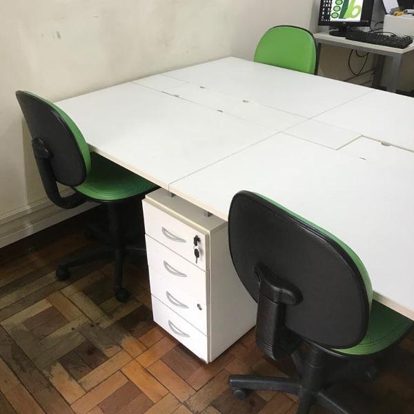 mesa de escritório ricco