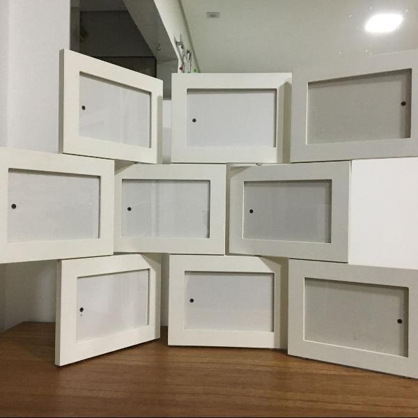porta fotos em madeira