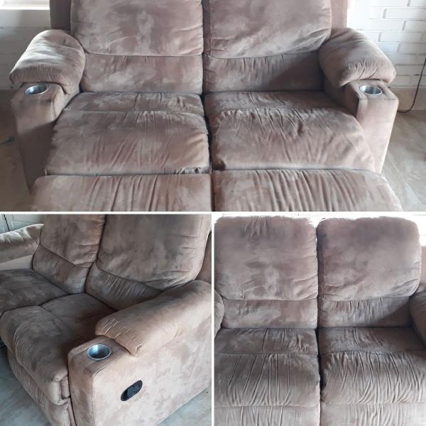 sofá reclinável