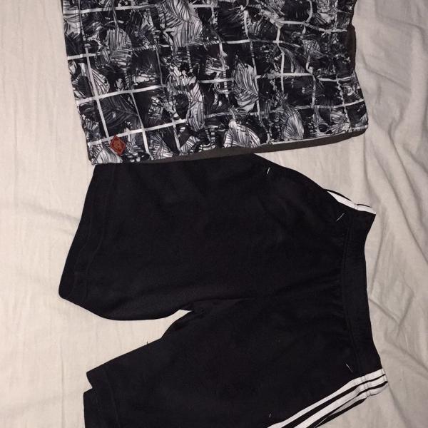 2 bermudas adidas