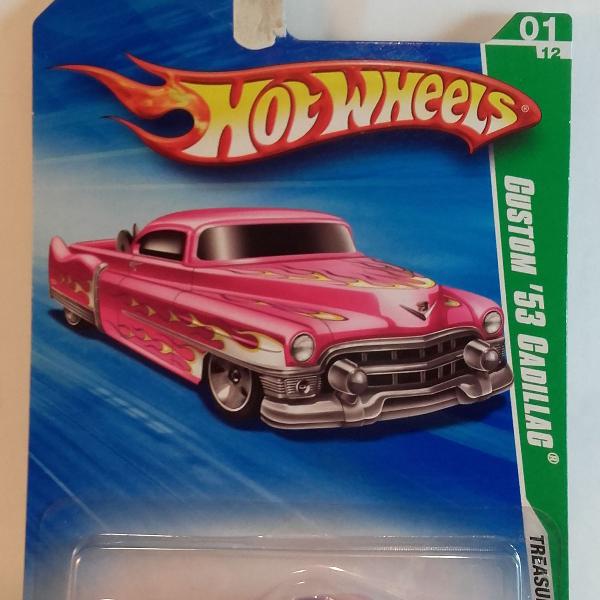 Hot Wheels CUSTOM 53 CADILLAC - 2010 # 53/214 * T Hunts 01