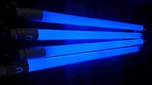 Lâmpada Led Tubular Azul Para Aquário 120cm 20w
